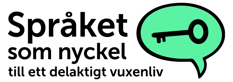 Språket som nyckel logga