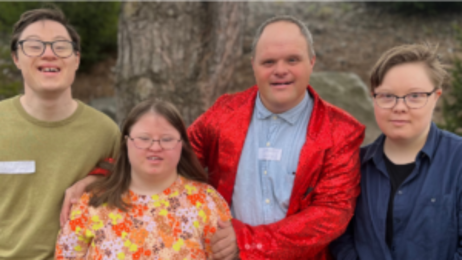 Foto på Expertgruppen: Annika Bodin, Filip Larsson, Johanna Nyberg och Rasmus Wallin